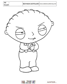 Family-guy boyama sayfaları